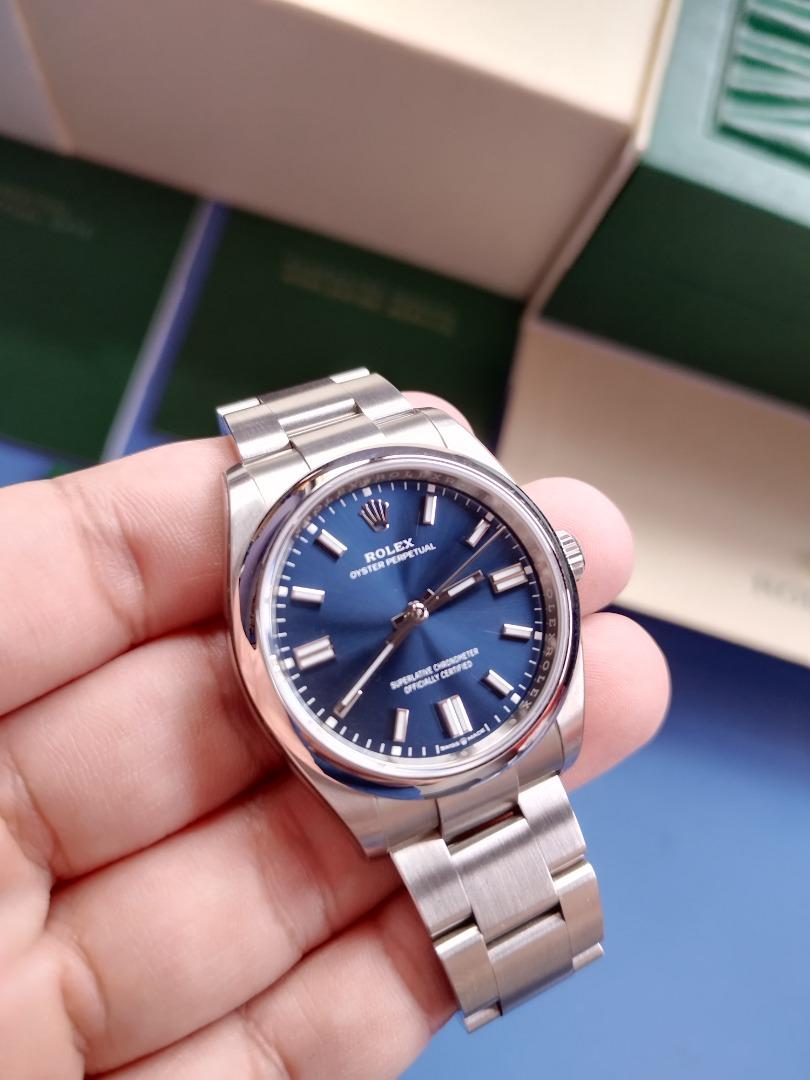 Pack Oyster Perpetual Bleu Jubilee
